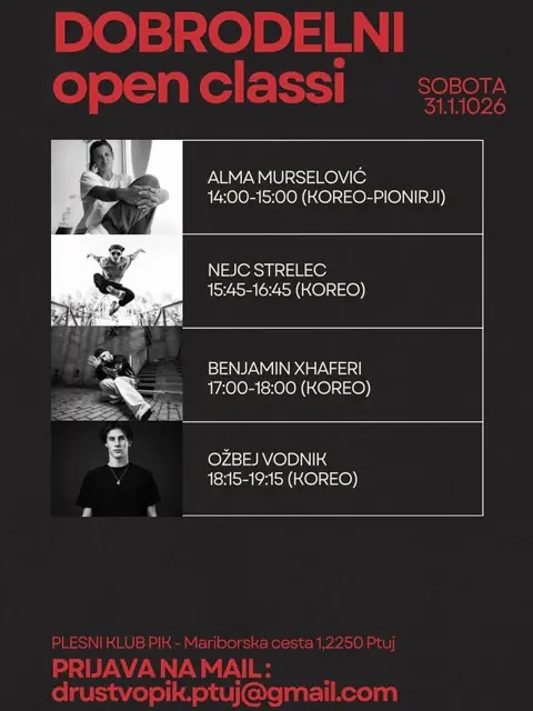 Dobrodelni open classi · Ptuj